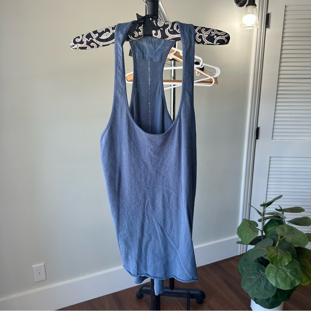 Women's Frank & Eileen Navy Blue Tee Lab Base Layer Tank Top XS